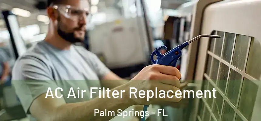 AC Air Filter Replacement Palm Springs - FL