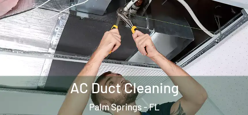 AC Duct Cleaning Palm Springs - FL