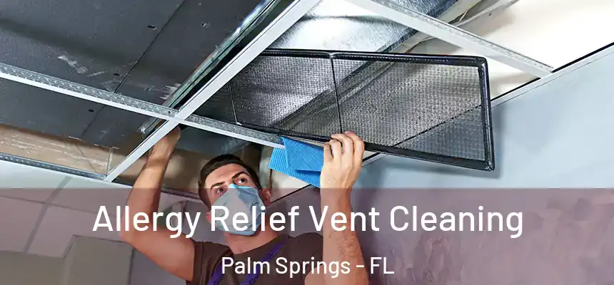 Allergy Relief Vent Cleaning Palm Springs - FL
