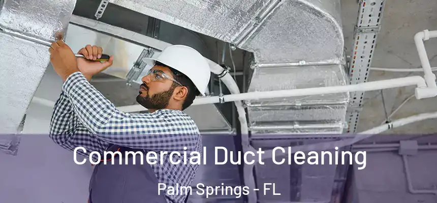 Commercial Duct Cleaning Palm Springs - FL