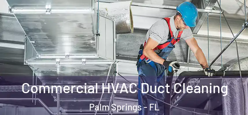 Commercial HVAC Duct Cleaning Palm Springs - FL