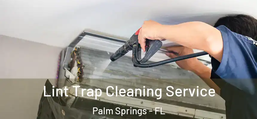 Lint Trap Cleaning Service Palm Springs - FL